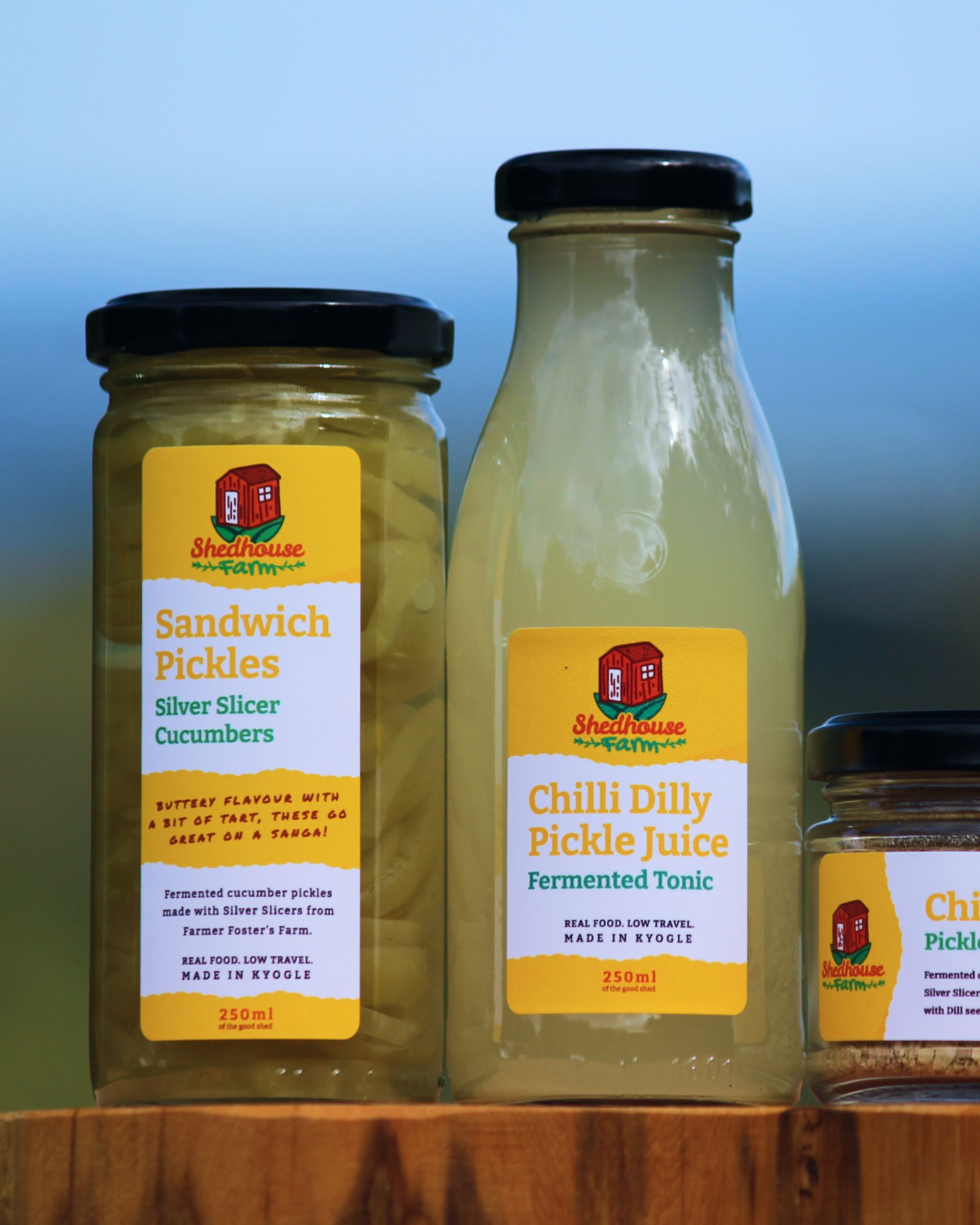 Pickle product line up